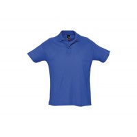 POLO PIQUÉ M/M 3 BOT SUMMER AZUL PORTO 